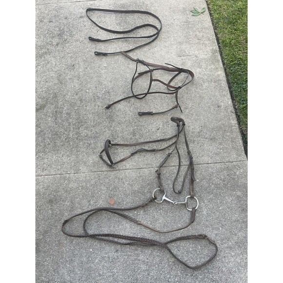 Brown Horse  Leather Driving Harness - Picture 8 of 8